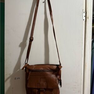 Brown Leather Men's Bag